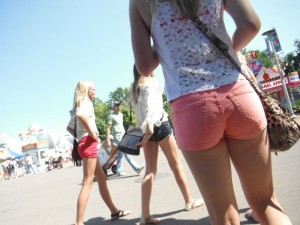 Teenagers Nonude Butts Candid 114