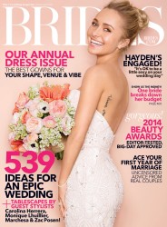 Hayden Panettiere - Brides Magazine - April, 2014