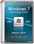 Windows 7 SP1 AIO 27in1 x86/x64 03.2014 by Djakonda (RUS/RUM/ENG) Windows 7 SP1 AIO 27in1 x86/x64 03.2014 by Djakonda (RUS/RUM/ENG)