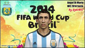 Download PES 2014 Angel Di Maria Face By DzGeNiO