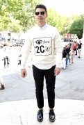 Joe Jonas - Carven Men's Wear SS 2015 Fashion Show in Paris 06/25/14