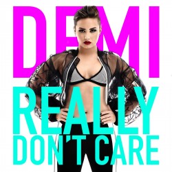 Demi Lovato - 'Really Don't Care' single cover 2014