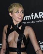 Miley Cyrus - amfAR LA Inspiration Gala in Hollywood 10/29/2014