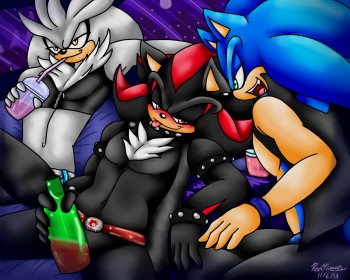 (Yiff/Sonic) - Drunk Shads - (Comic en Ingles)