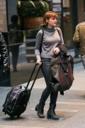 Joey King - Leaving her hotel in NYC 12/06/14