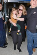 ... Utopia: Adele arriving in LA with her son AngeloJan 3, 2015 x 82 HQ's