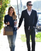 Jessica Alba - Out and about in Beverly Hills 02/05/15