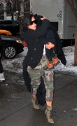 Kim Kardashian - Arriving in New York City 02/09/15