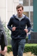 Jamie Dornan - On the set of 'Fifty Shades of Grey' in Vancouver 01/29/14