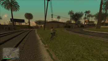 GTA San Andreas Android PS2 Grass Mod 