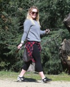 [MQ]  Hilary Duff - At TreePeople Park in Beverly Hills 3/3/15