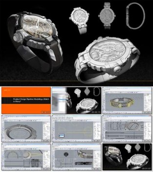 Digital Tutors - Product Design Pipeline Modeling a Watch in Rhino Digital Tutors - Product Design Pipeline Modeling a Watch in Rhino