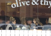 Ashley Tisdale & Ashley Greene - Lunch at Olive & Thyme cafe in Burbank 03/11/2015
