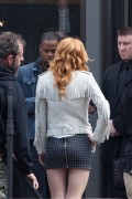 Bella Thorne - Set of 'Alvin and the Chipmunks: Road Chip' in Georgia 03/17/2015