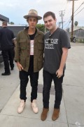 Justin Bieber - At a studio in LA 03/17/15