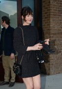 Dakota Johnson - Leaving her hotel in NYC 03/30/15