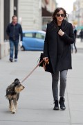 Dakota Johnson - Walking her dog in NYC 03/31/15