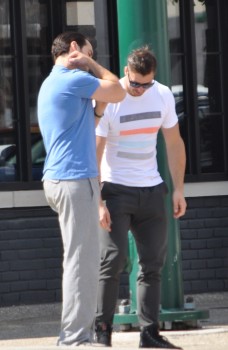Henry Cavill News: Exclusive Summer Candids: Henry & His Trainer In Detroit
